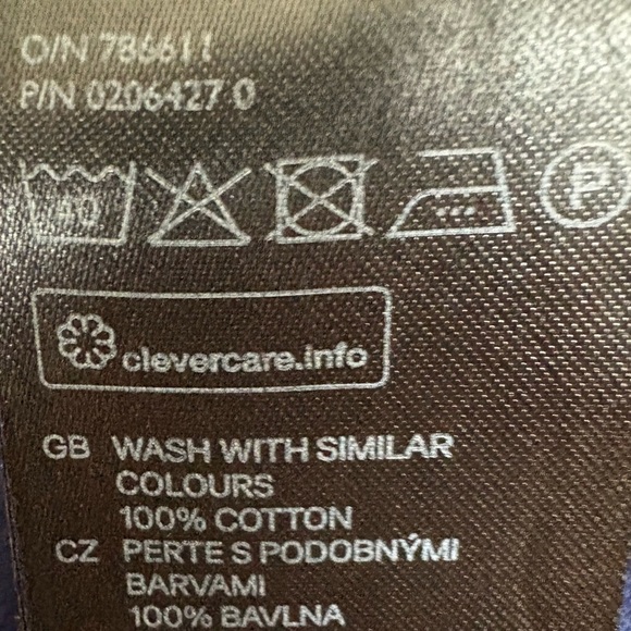 H&M Divided Navy Red White Plaid Snap Front Western Style Slim Fit Flannel Shirt - Picture 6 of 6